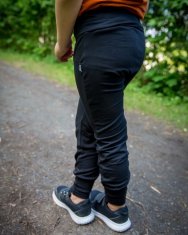Jožánek Lahke baggy hlače za otroke 104 Črna