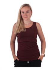 Jožánek Majica brez rokavov za dojenje Katarina L/XL klaret