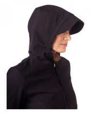 Jožánek Softshell jakna 3v1 za nosečnost in nošenje otroka Andrea – črna M Črna