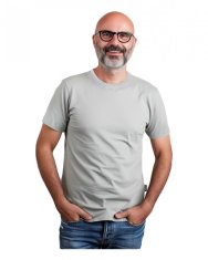 Jožánek Moška majica Marek, kratki rokavi olivově zelená;větlá olivová XXL