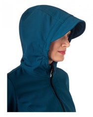 Jožánek Softshell jakna 3v1 za nosečnost in nošenje otroka Andrea do 165 cm turkizna; bencin
