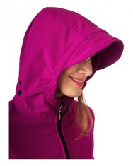 Jožánek Softshell jakna 3v1 za nosečnost in nošenje otroka Andrea do 165 cm fuksija