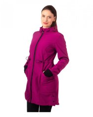 Jožánek Softshell jakna 3v1 za nosečnost in nošenje otroka Andrea do 165 cm fuksija