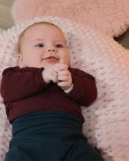 Jožánek Velika blazina za nosečnost in dojenje iz MINKY materiala