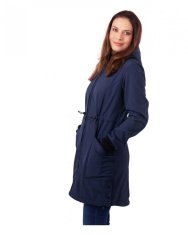 Jožánek Softshell jakna 3v1 za nosečnost in nošenje otroka Andrea M do 165 cm temno modra