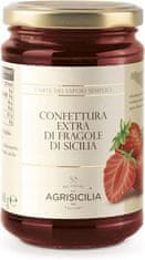 Agrisicilia Jagodna marmelada , dodatna marmelada iz sicilijanskih jagod, 340 g