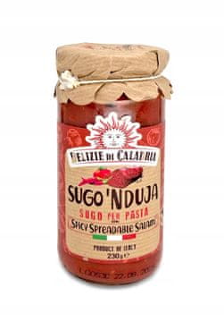 'nduja omaka za testenine s pikantno salamo Delizie di Calabria Italian 230 g