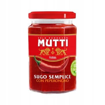 Mutti Italijanska paradižnikova omaka s peperoncinom 280 g