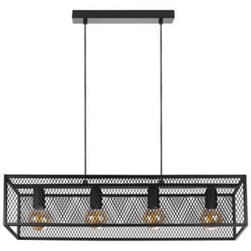 4Szpaki Viseča svetilka Loft Horus Plus 2893/ZB-4 v moderni izvedbi