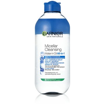 Garnier Negovalna micelarna voda za zelo občutljivo kožo in oči Skin Naturals 400 ml