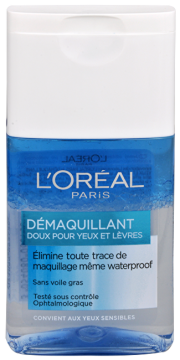 Loreal Paris Nežen odstranjevalec ličil za oči in ustnice 125 ml