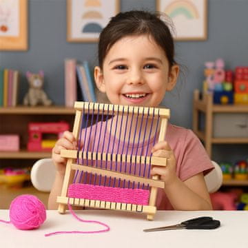 Montessori TKALNI STATVI - ustvarjanje blaga
