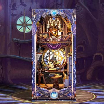 Miniaturna hiša Book Nook - Skrivnosti, skrite v zvezdah*