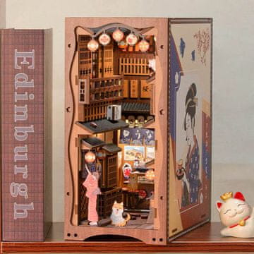 Miniaturna hišica Book Nook - Pod cvetovi sakure*