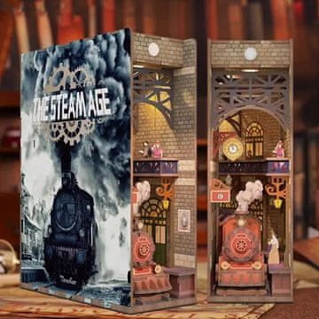 Miniaturna hišica Book Nook - Steam Age