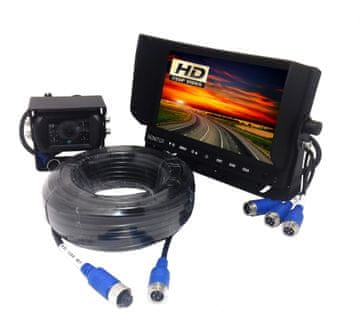 Ert AHD komplet Kamera za vzvratno vožnjo 1 Mpx + monitor 10" 12V/24V 15m 4-PIN