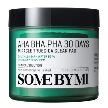 Some by mi - AHA BHA PHA 30 Days Miracle Truecica Clear Pad - Piling blazinice za problematično kožo - 70 kosov