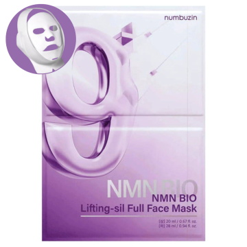 B.U. - No. 9 NAD Bio Lifting Full Cover maska za obraz - lifting maska za obraz s koencimom NAD - 26 ml