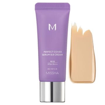 MISSHA M Perfect Cover Serum BB krema št. 23 - Prekrivna BB krema s serumom - 20 ml