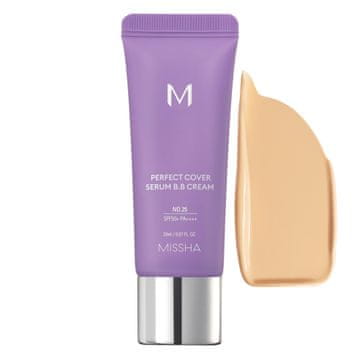 MISSHA M Perfect Cover Serum BB krema št. 25 - Prekrivna BB krema s serumom - 20 ml