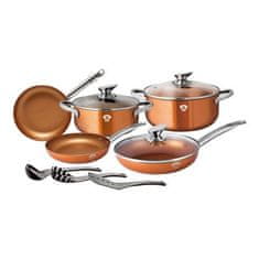 Blaumann Set posod BL-3342 Le Chef Line Rosegold 11 ks