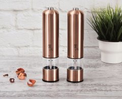 Berlingerhaus Mlinček za sol in poper BH-1905 električni set 2 kosa Rosegold Metallic Line