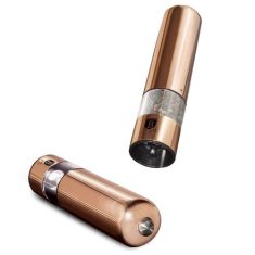 Berlingerhaus Mlinček za sol in poper BH-1905 električni set 2 kosa Rosegold Metallic Line