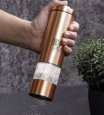 Berlingerhaus Mlinček za sol in poper BH-1905 električni set 2 kosa Rosegold Metallic Line
