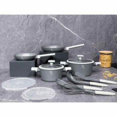 Berlingerhaus Set posod BH-7077 s titanovým povrchem 12 ks Aspen Collection