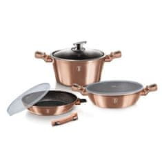 Berlingerhaus Set posod BH-7051 6 ks Rosegold Metallic Line