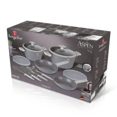 Berlingerhaus Set posod BH-7077 s titanovým povrchem 12 ks Aspen Collection