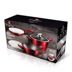 Berlingerhaus Set posod BH-7046 6 pcs Burgundy Metallic Line
