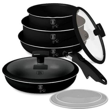 Berlingerhaus Set posod BH-8257 9 ks Matte Black Collection