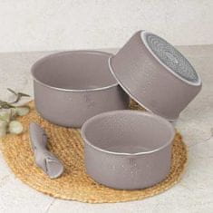 Berlingerhaus Set posod BH-8251 12 ks Taupe Collection