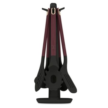 Berlingerhaus Komplet kuhinjskega orodja BH-8620 with stand, 6 pcs, matte bordeaux
