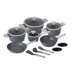 Berlingerhaus Set posod BH-8245 s titanovým povrchem 15 ks Aspen Collection