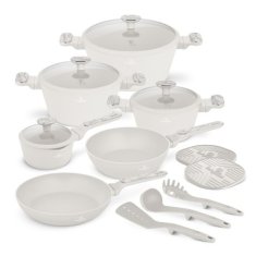 Berlingerhaus Set posod BH-8401 15 ks Sahara Marble Collection