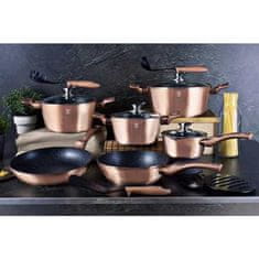 Berlingerhaus Set posod BH-1224 15 ks Rosegold Metallic Line