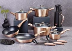 Berlingerhaus Set posod BH-1224 15 ks Rosegold Metallic Line