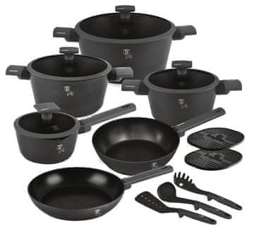Berlingerhaus Set posod BH-8141 15 ks Antracit Collection