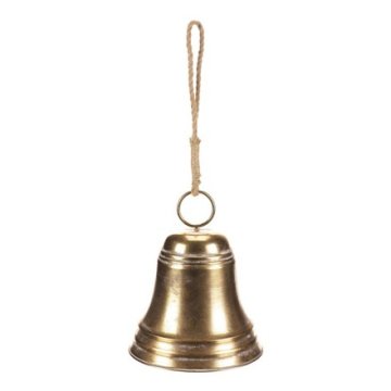 Autronic Viseči okrasek Bell - hanging decoration, metal, gold (KOC511 GOLD)