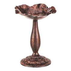 Autronic Napajalnik/krmilnik Bird feeder - metal stand, with bird, copper-antique color (UM0954 COP-ANT)