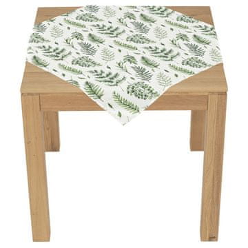 Autronic Prt mešanica zelenih listov, 100 % poliester, 80 x 80 cm (UBR127-3)
