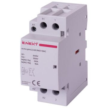 NEX Modularni kontaktor PRO p005226 2P 40A 1NO+1NC 230V AC