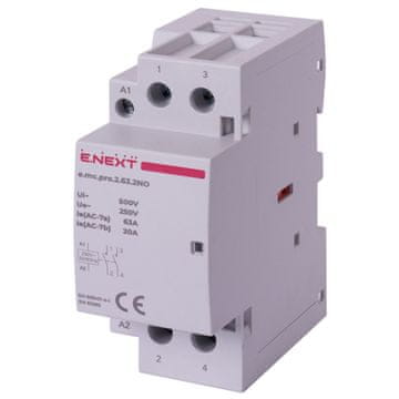 NEX Modularni kontaktor PRO p005218 2P 63A 2NO 230V AC