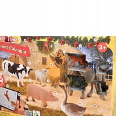 COLLECTA Adventni koledar Na kmetiji Konj Krava Koza Gos 84178