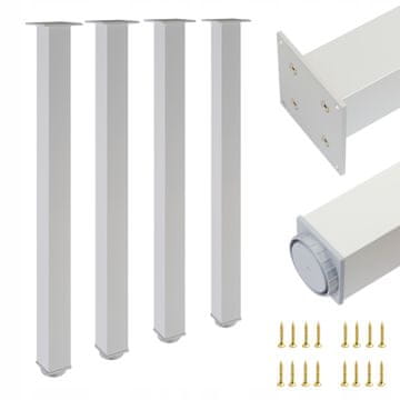 4 x Noga 60x60 | V - 820 mm | Aluminij