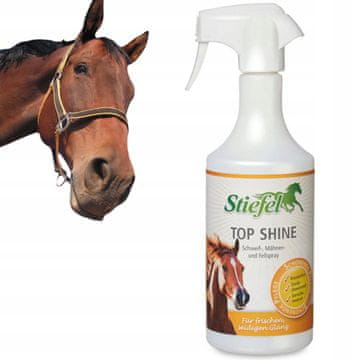 Stiefel Top Shine sprej za konjsko dlako, grivo, rep, česanje, SHINE