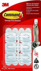 3M 3M Command kavlji 6 kosov beli 225 g 17006..