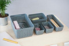 NHG Seoul Organizator košara srednje bela 5022..